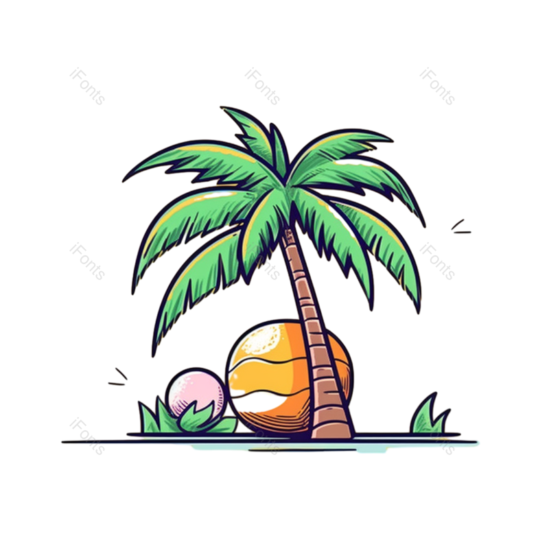 叶子图片,图标元素,夏天PNG,海洋免抠素材
